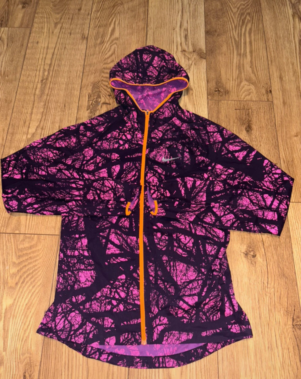 nike enchanted forest Windrunner. Size XS.