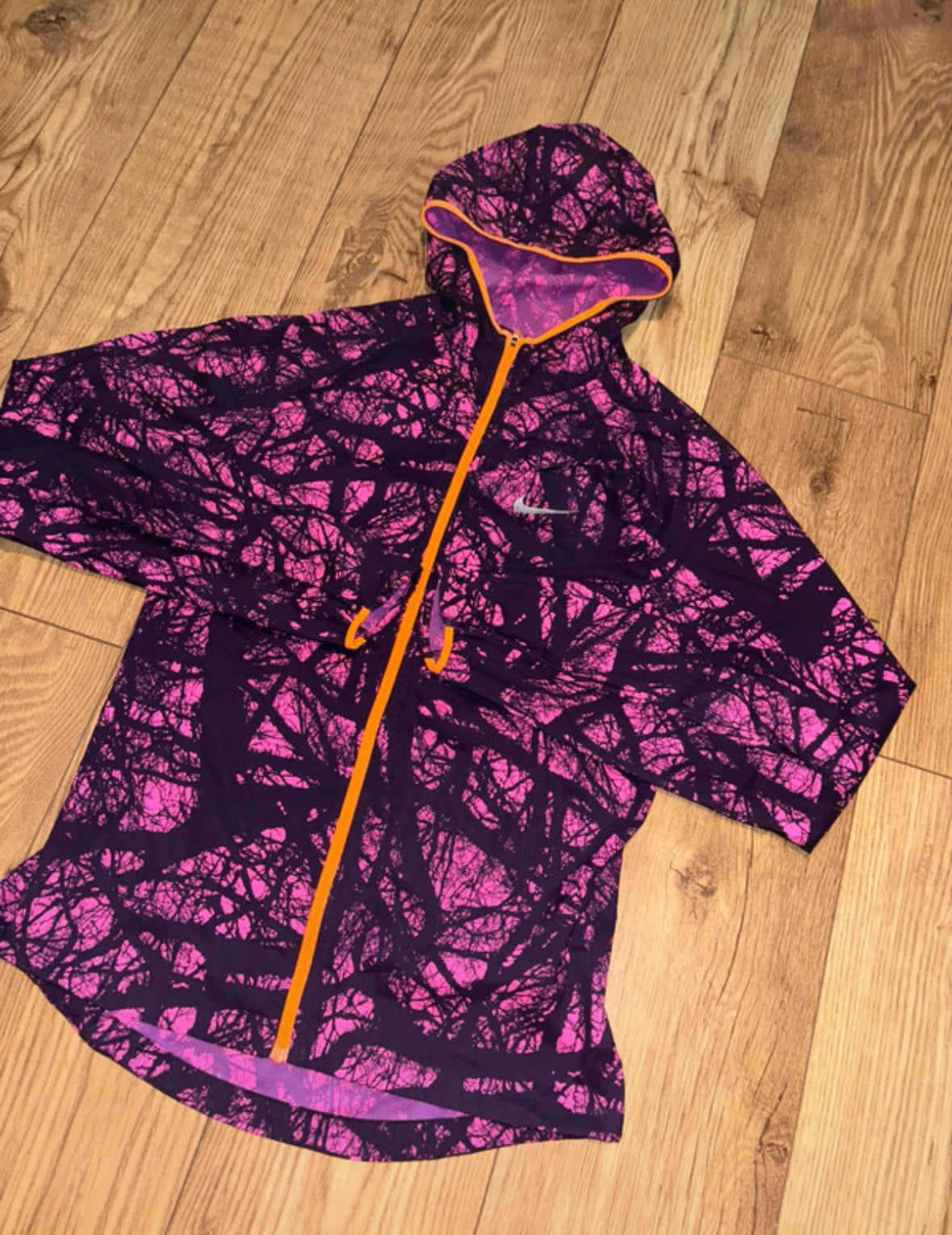 nike enchanted forest Windrunner. Size XS.