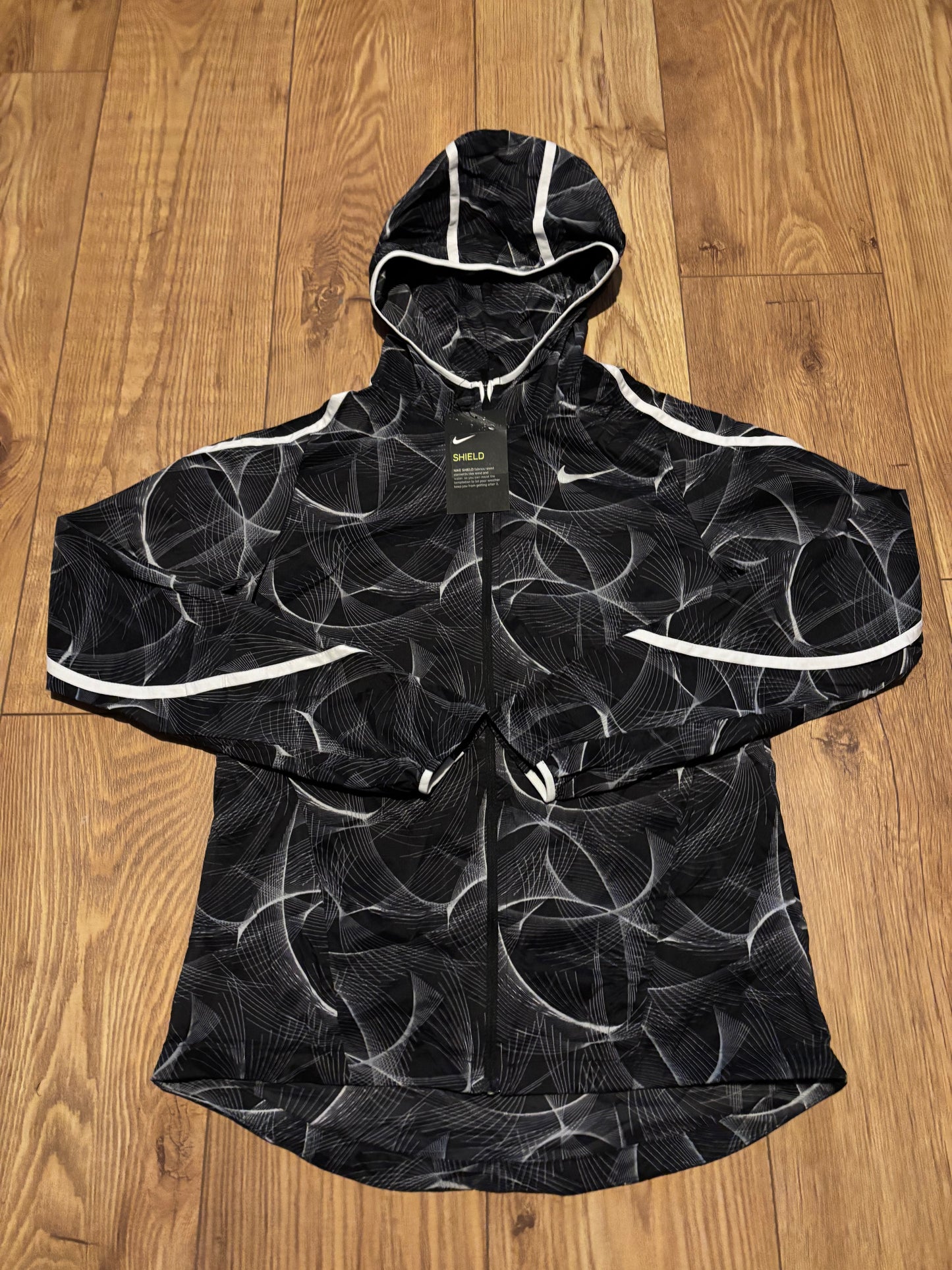 Nike shield jacket. Brand new. Size S (XS)