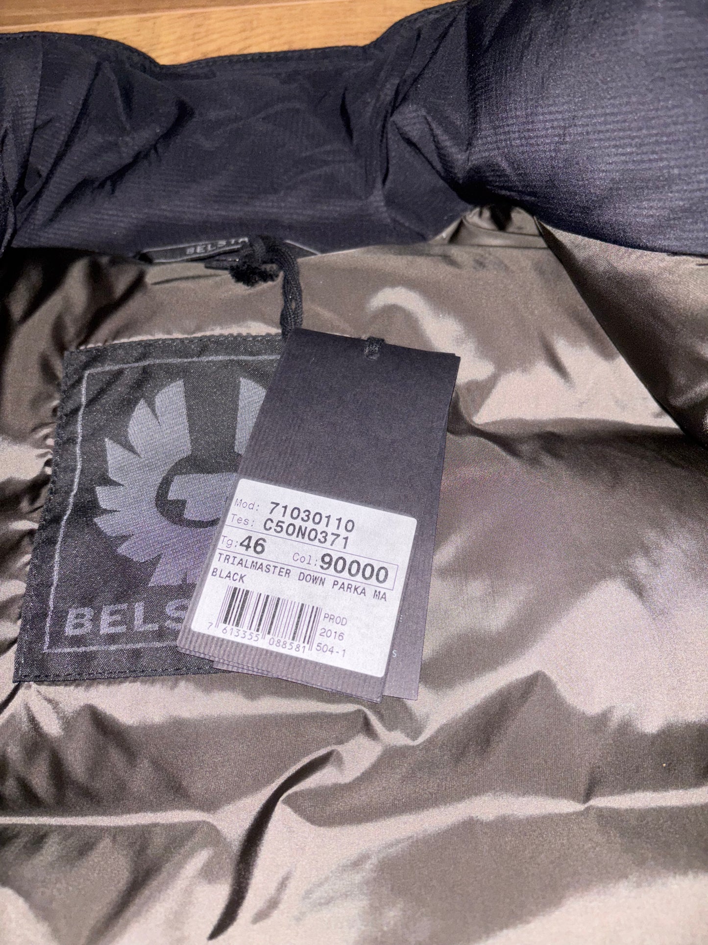Belstaff puffer coat. Size M.